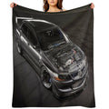Matt Baxter's Mitsubishi Evolution Throw Blanket