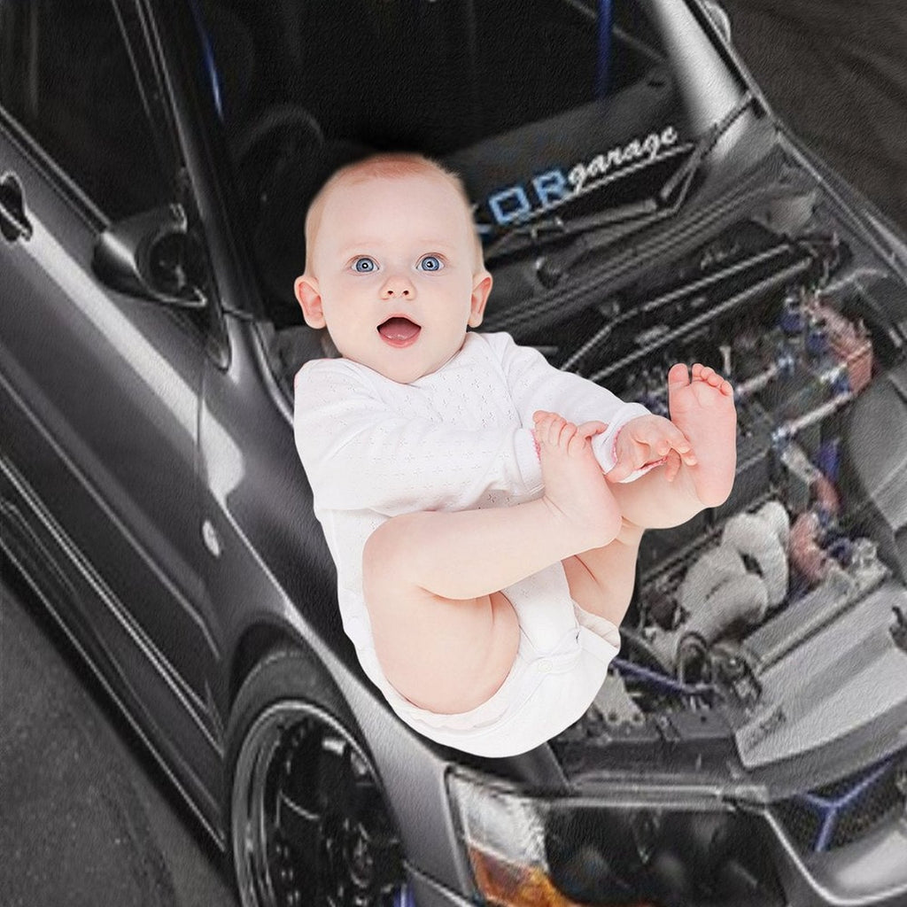 Matt Baxter's Mitsubishi Evolution Throw Blanket